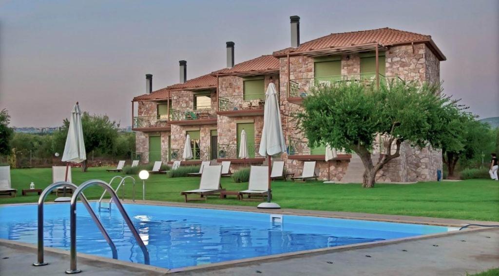 Messinian Horizons Apartment Marathopoli Bagian luar foto